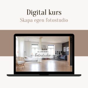 Digital kurs: Skapa egen fotostudio