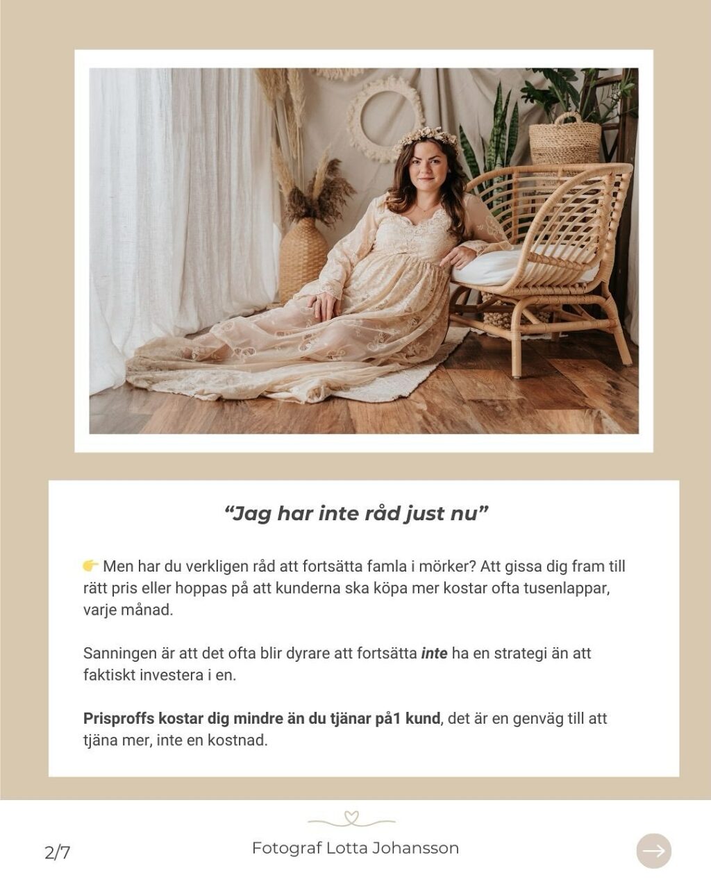 Instagram post from fotograflottajohansson. This post is in position 1.